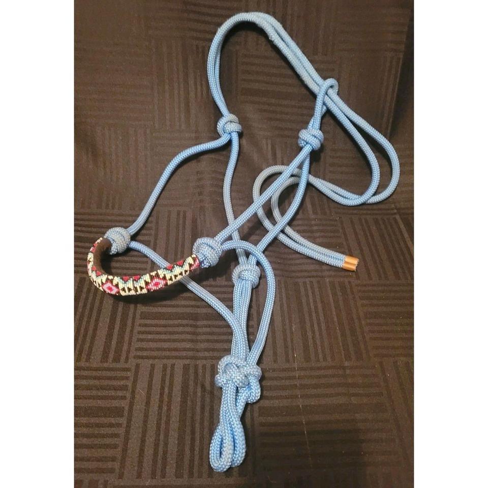 Rope Halter With Beaded Nose 983f