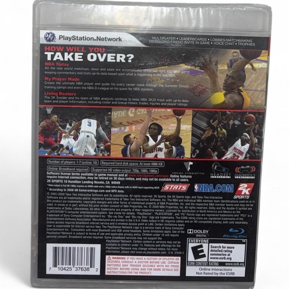 Sealed Nba 2k10 Ps3 Game 4