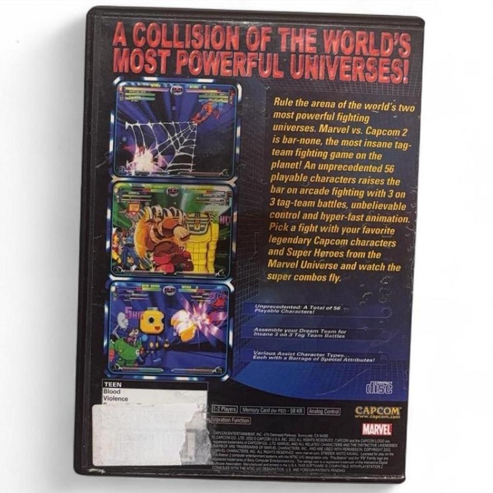 Marvel Vs Capcom 2 Ps2 1dfa 5