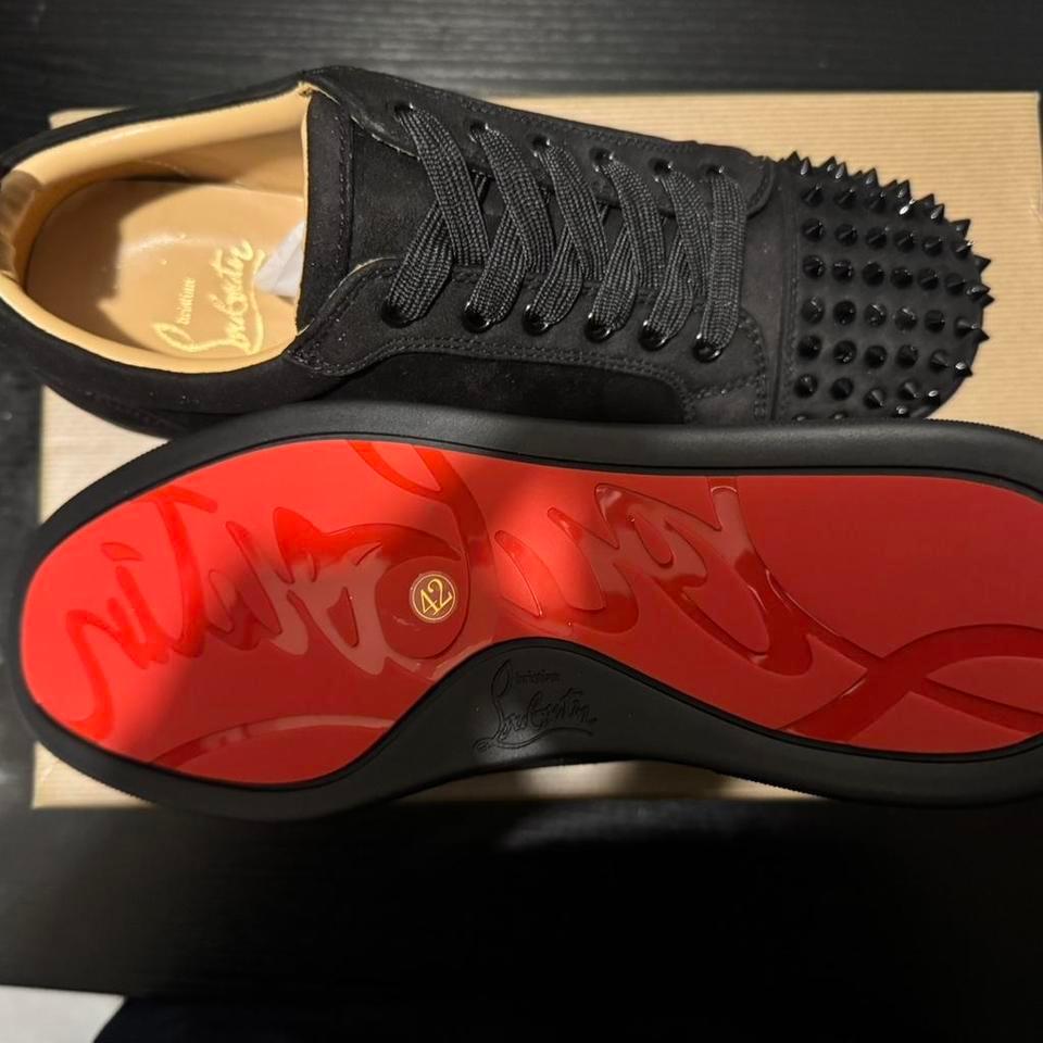 Christian Louboutin Red Bottoms Black 96d6