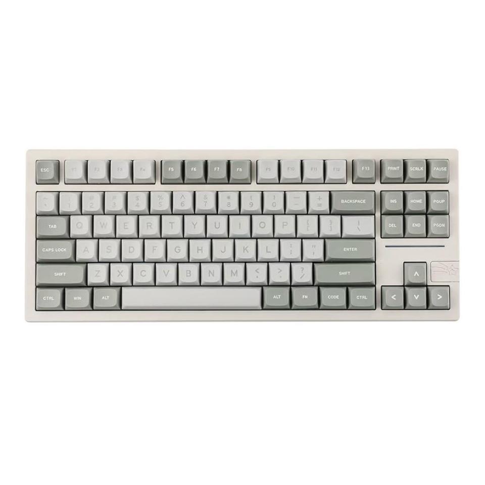 Grey Minimalist Keycap Set 4200