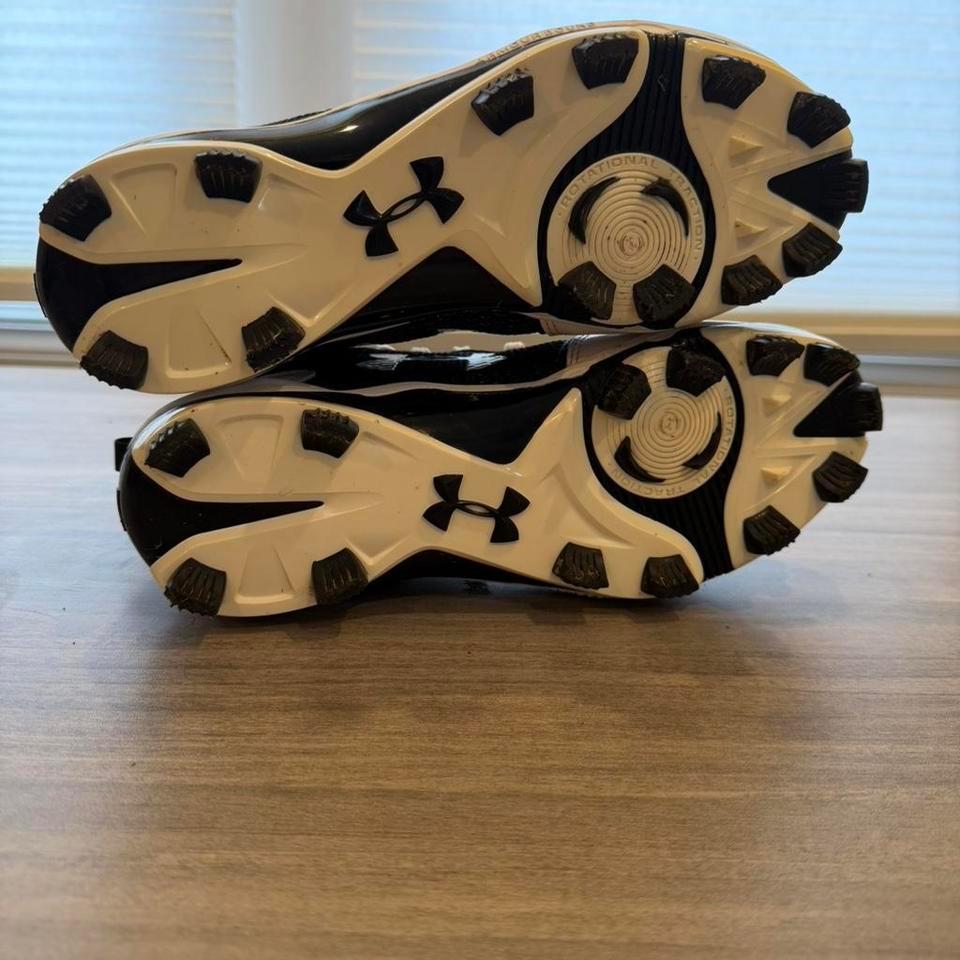 Under Armour Black Baseball Cleats 4ead 7