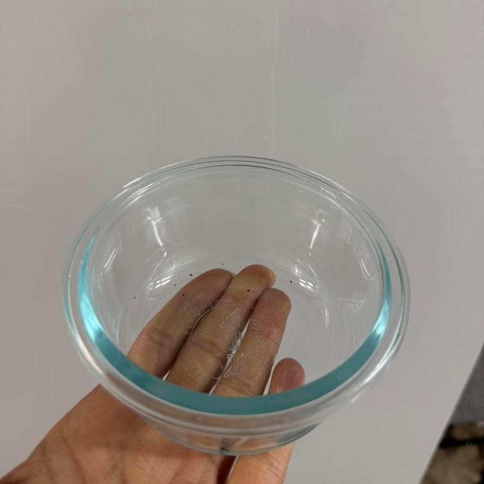 Pyrex Blue Mini Glass Bowl E907 3