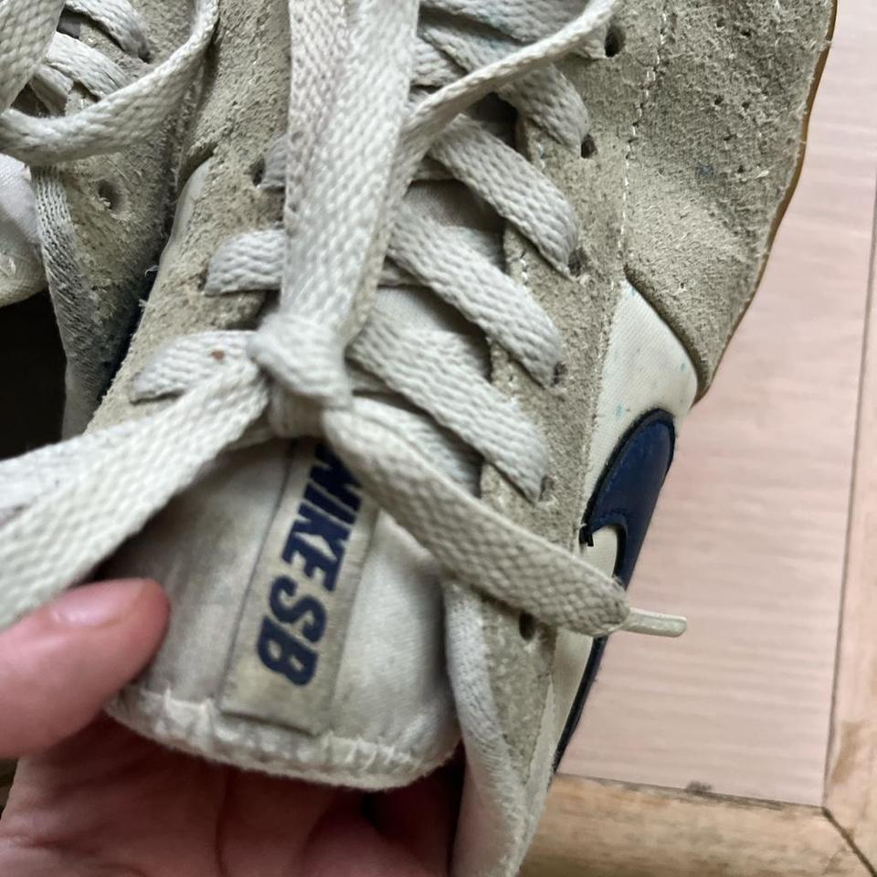 Gray White And Blue Nike Ea00 4