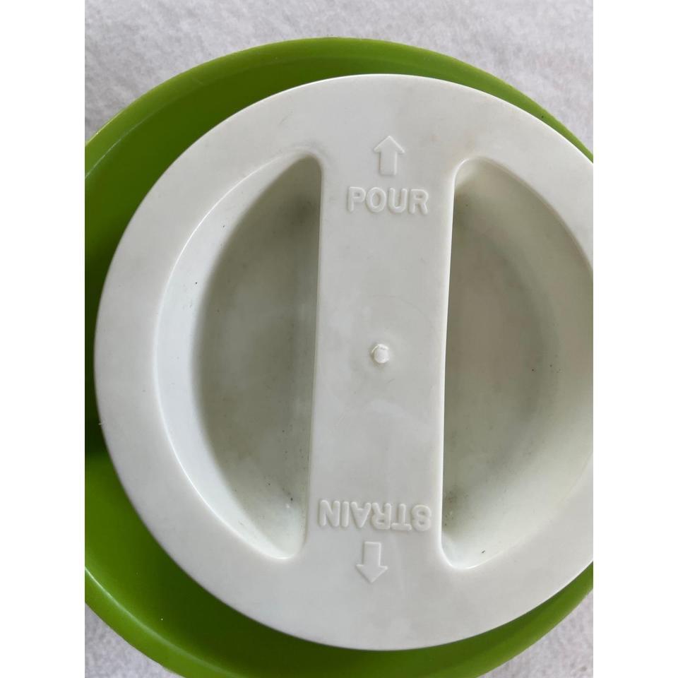 60s Lustro Ware Pitcher Avocado Green 2bcd 4