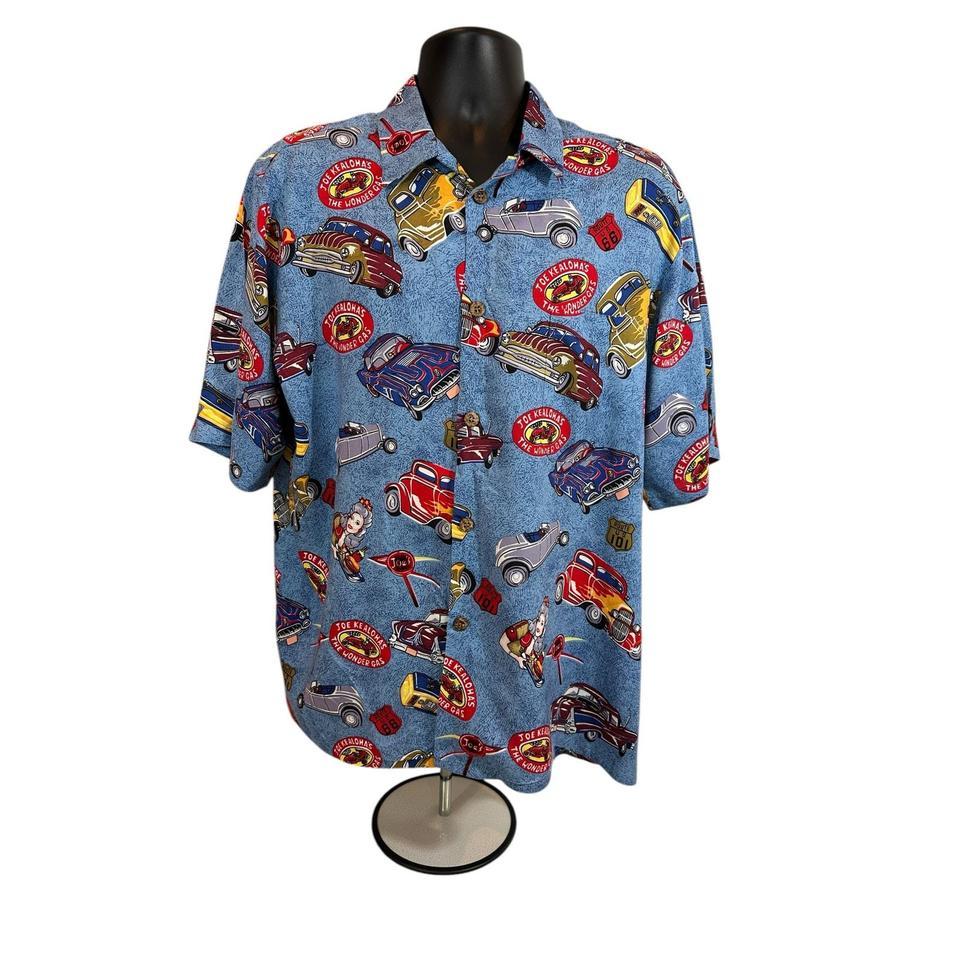 Genuine Joe Kealohas Hawaiian Button 961d