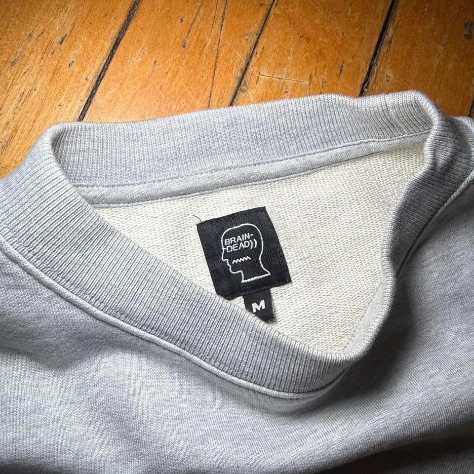 Brain Dead Graphics Crewneck Sweatshirt 8add 5