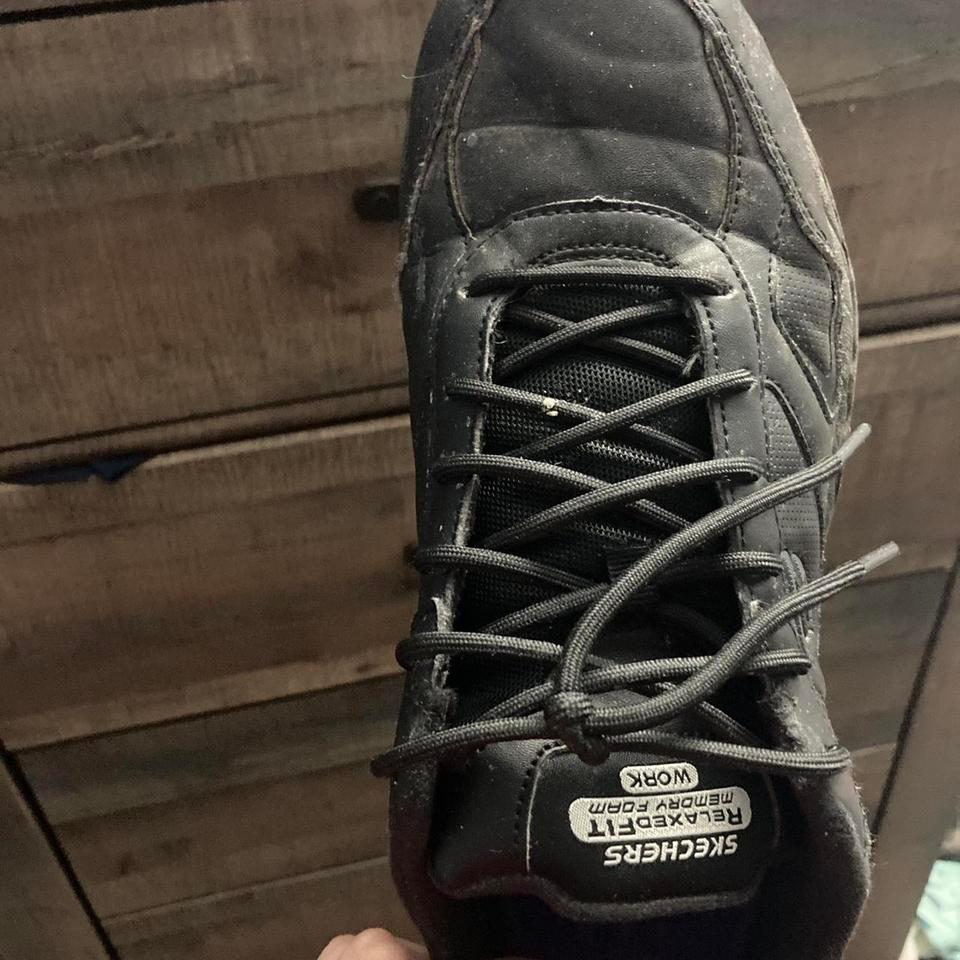 Black Skechers Size 10 Slip Resistant 3