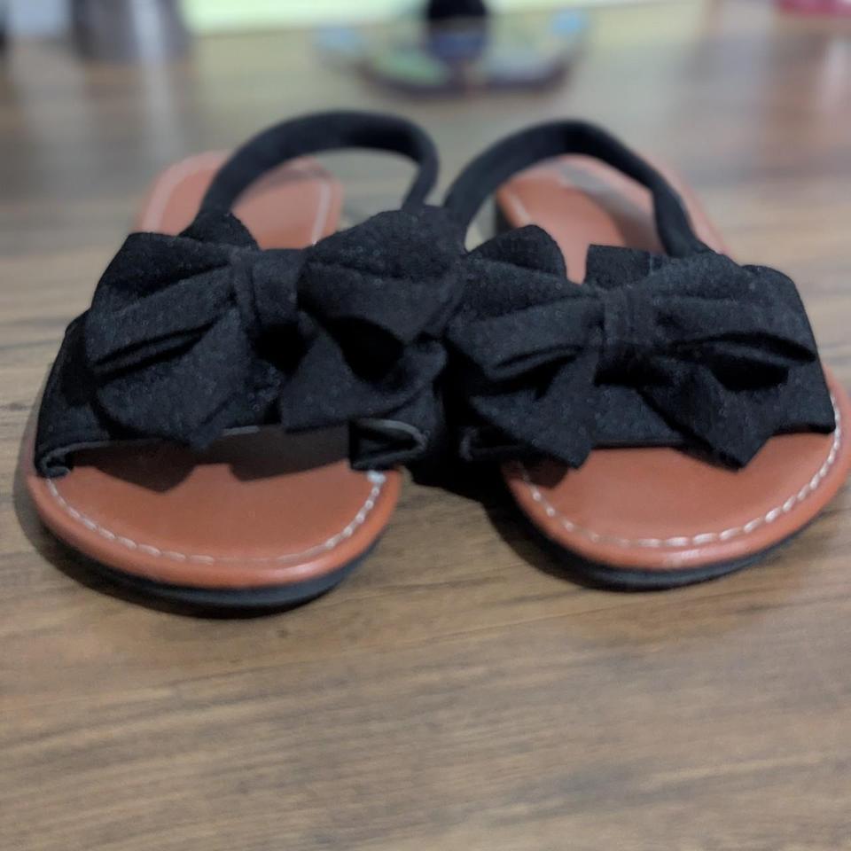 Girls Thong Bow Sandal Great Ff3c