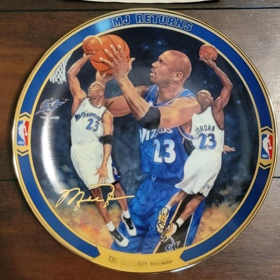 Michael Jordan Collectors Numbered Plate 2
