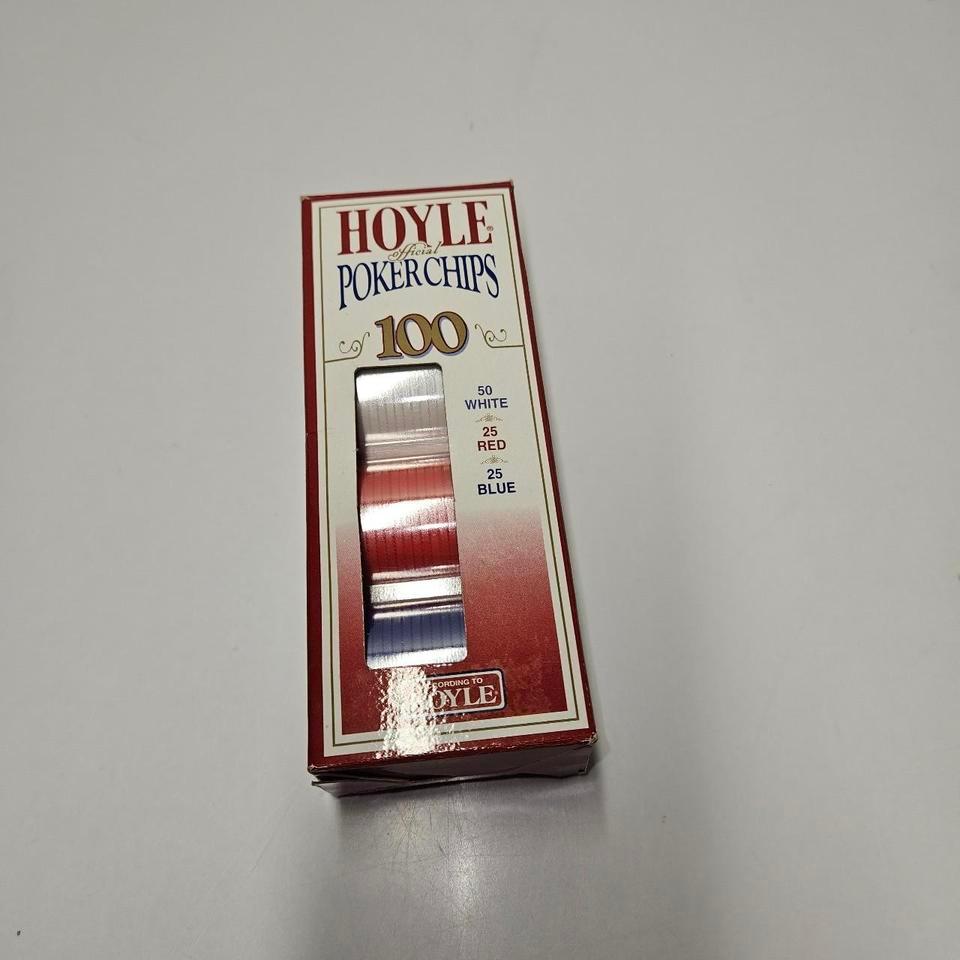 Hoyle Poker Chips 100 Set 3