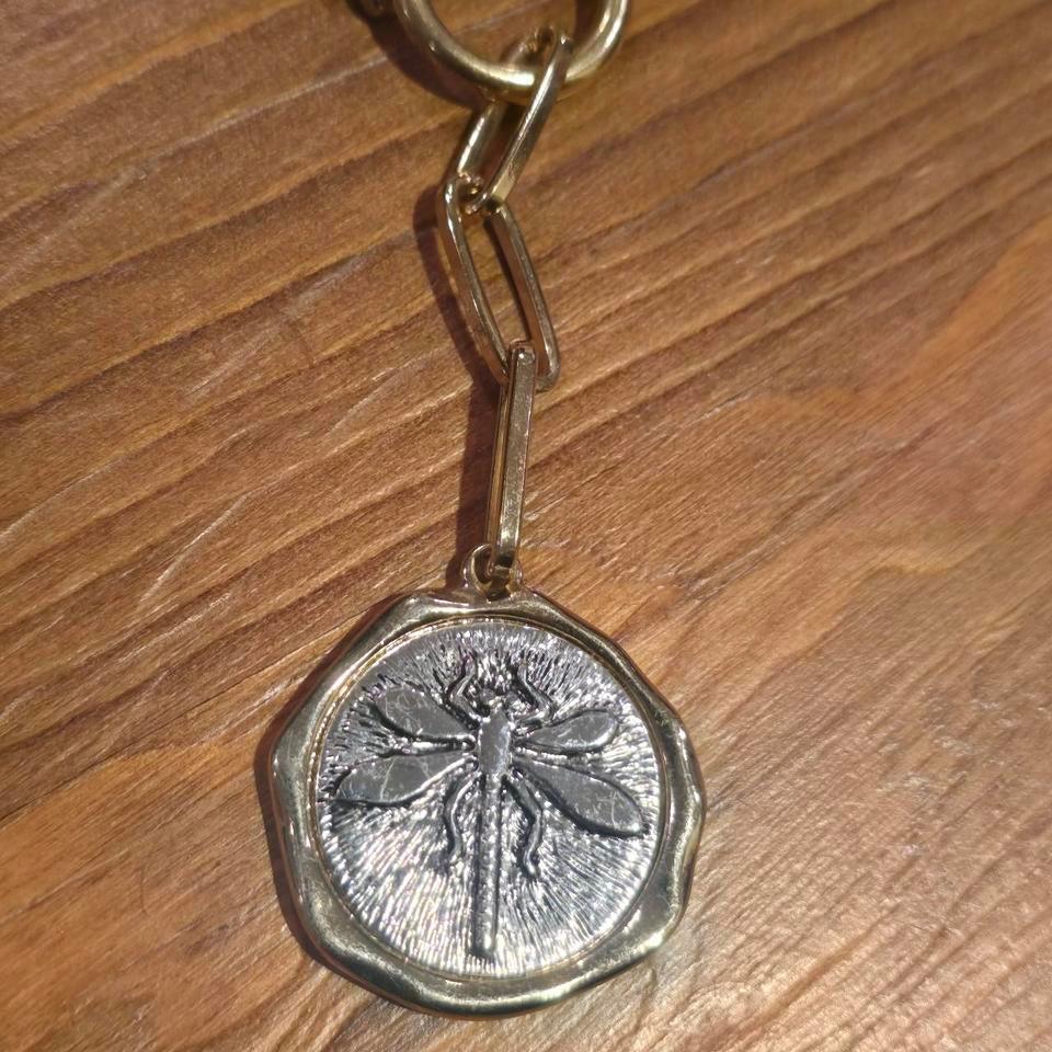Gold Silver Dragonfly Coin B9f8 2