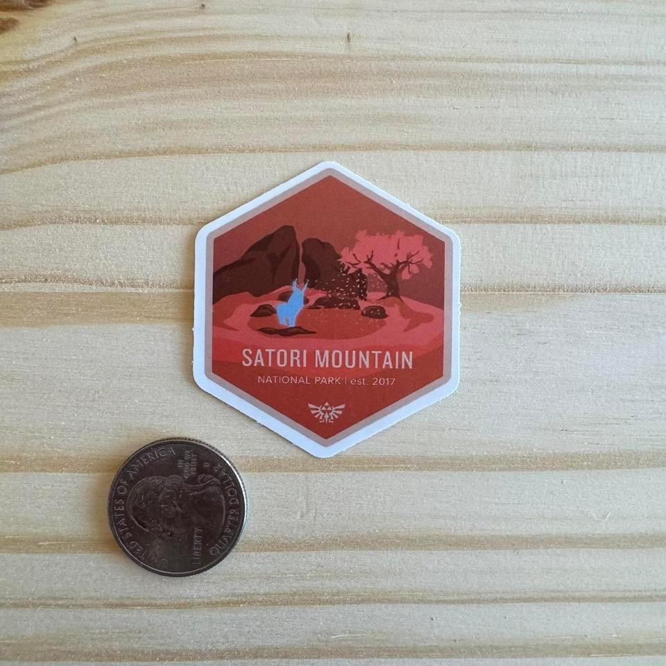 Satori Mountain National Park Sticker 2