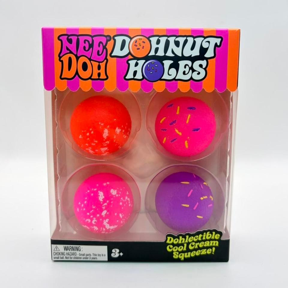 4 Pack Of Needoh Dohnut 7cd2