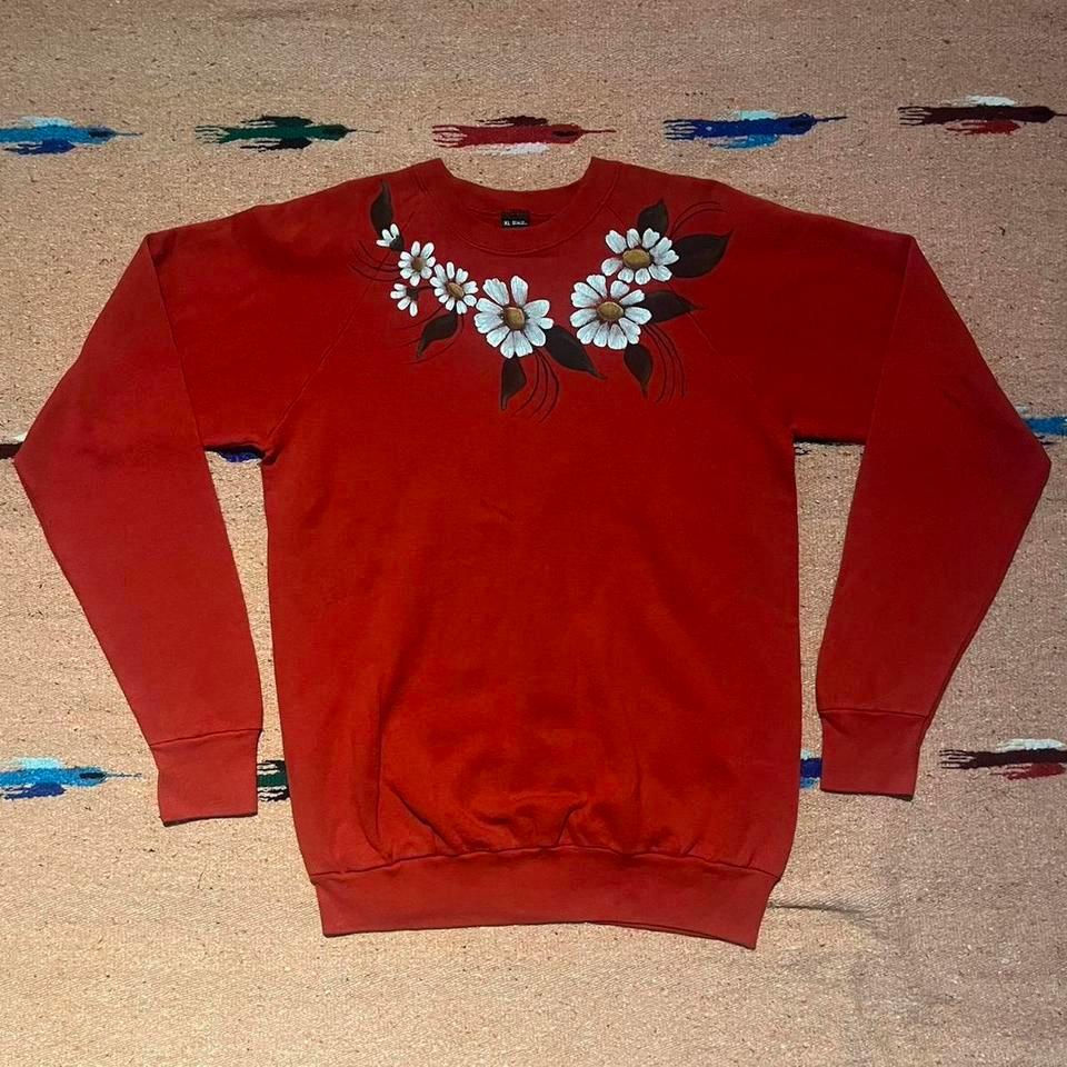 Vintage 80s Custom Painted Crewneck F555 2