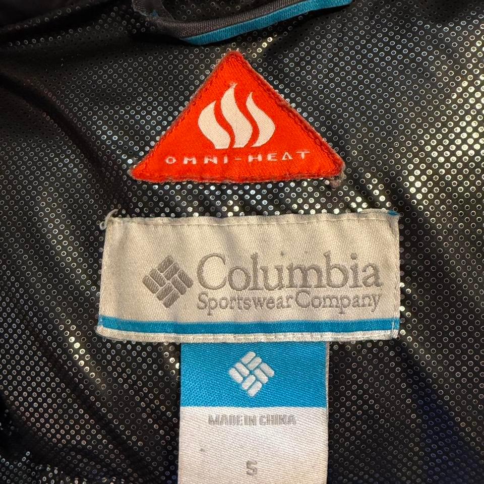 Black Columbia Down Parka S 3d31 3