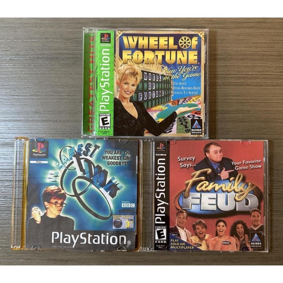 Ps1 Gameshow Game Lot 8581