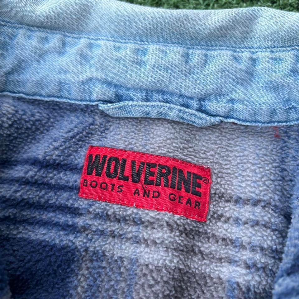 Vintage Cropped Flannel Lined Denim A21f 6