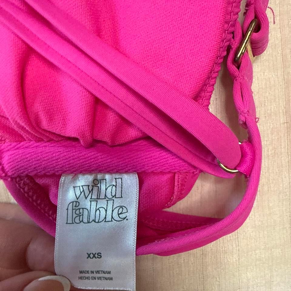 Pink Bathing Suit Top With Cfac 3