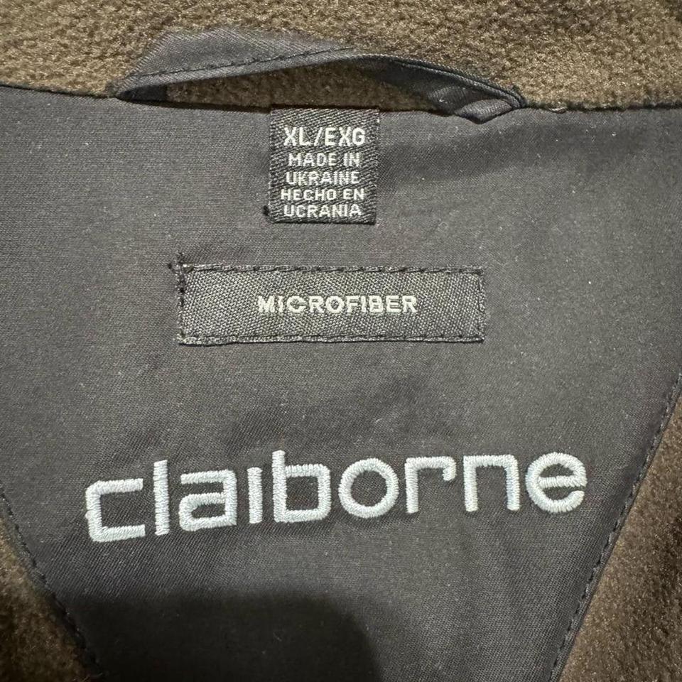 Claiborne Microfiber Coat Sz Xl Bc12 8