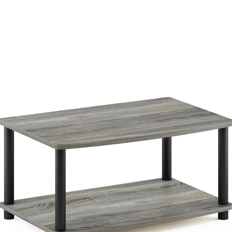 Grey Tv Table With Black 8aed