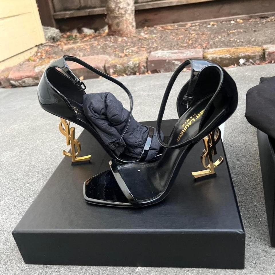 Saint Laurent Black Ysl Pumps E9a2