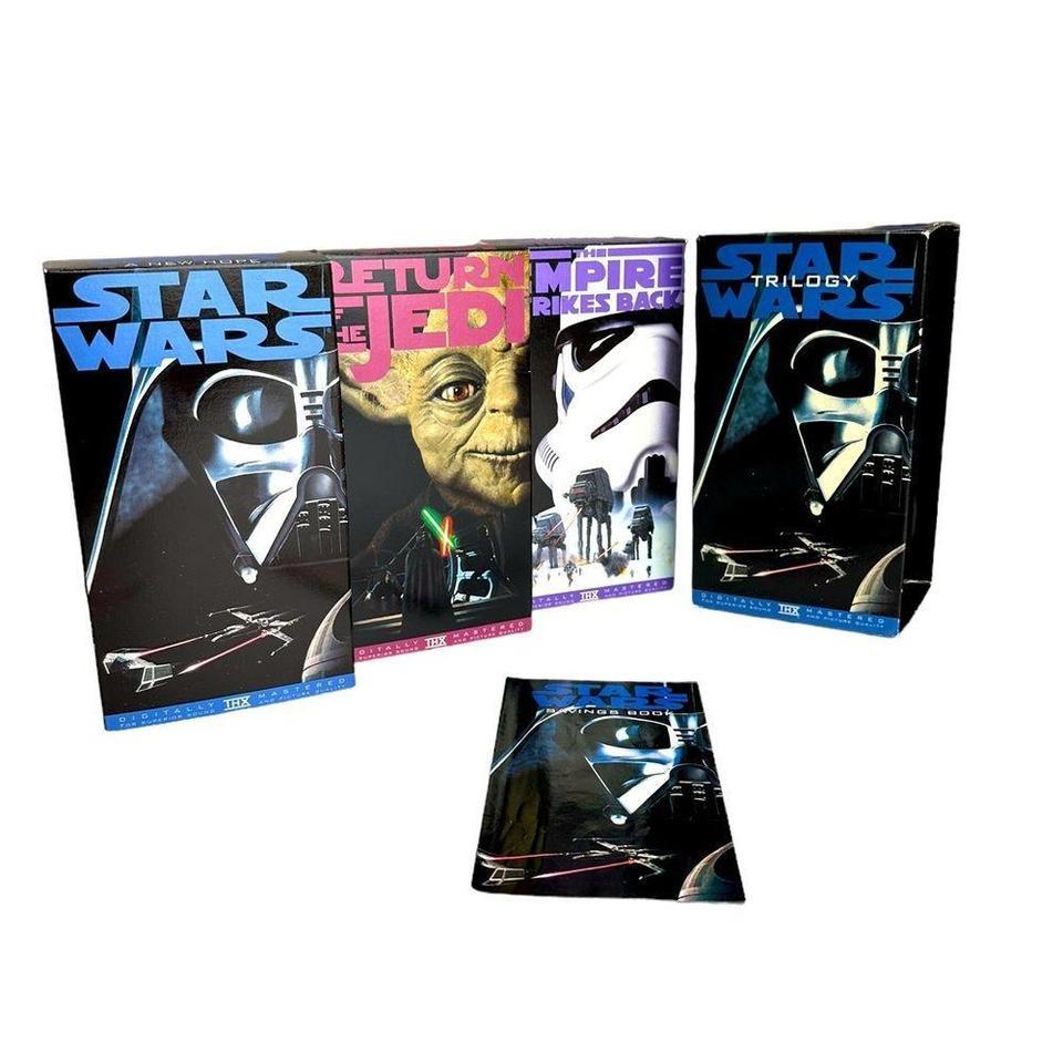 Star Wars Trilogy 3 Vhs Ba04