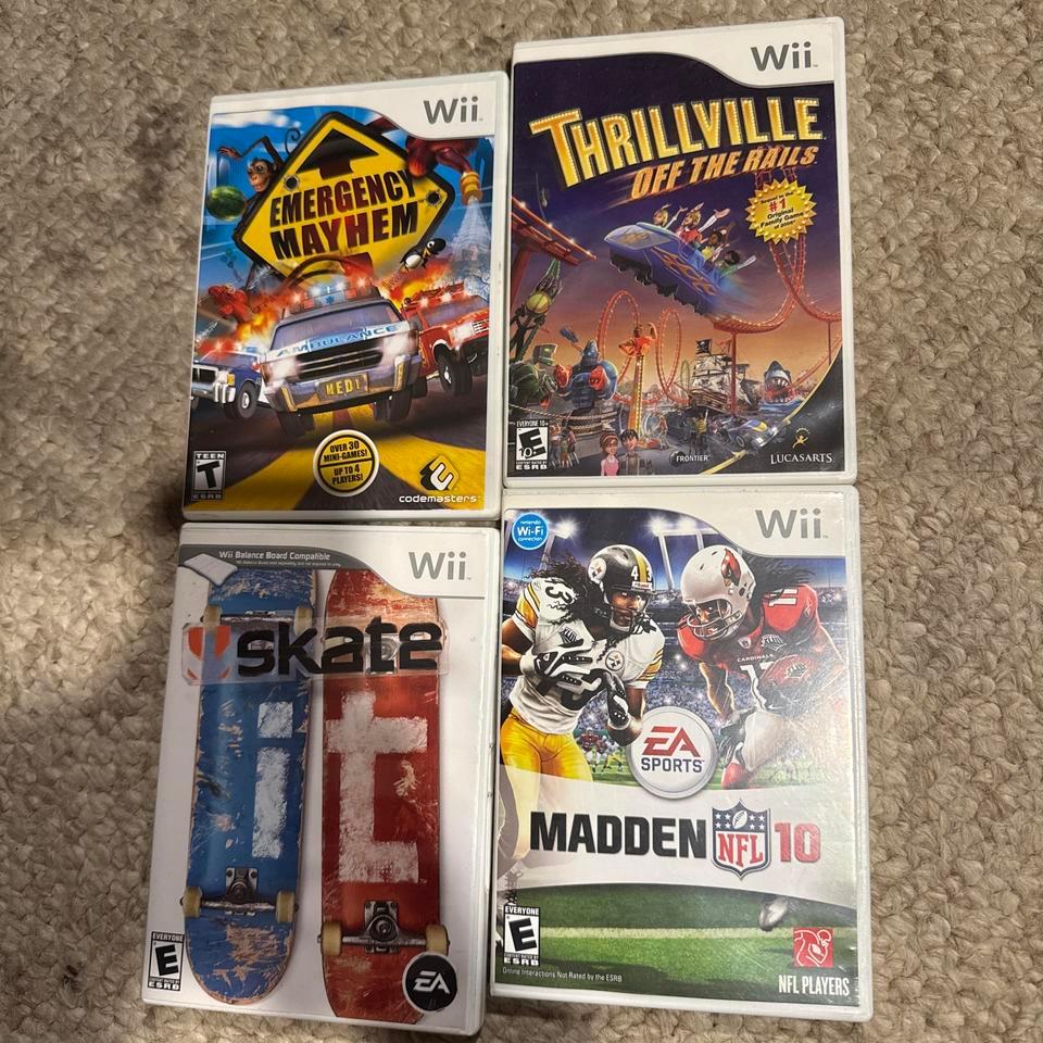 Wii Games Bundle Gaming Wii 4724