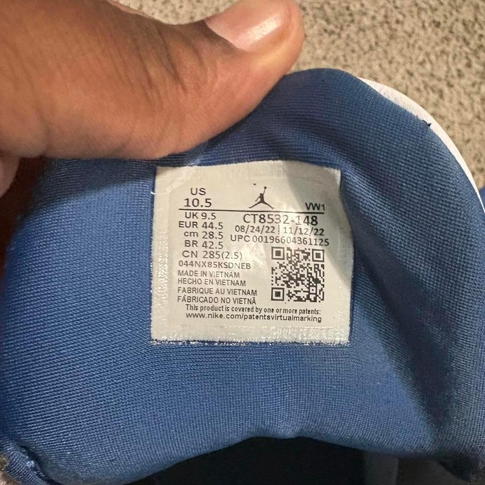 Jordan 3 White And Blue A42e 2
