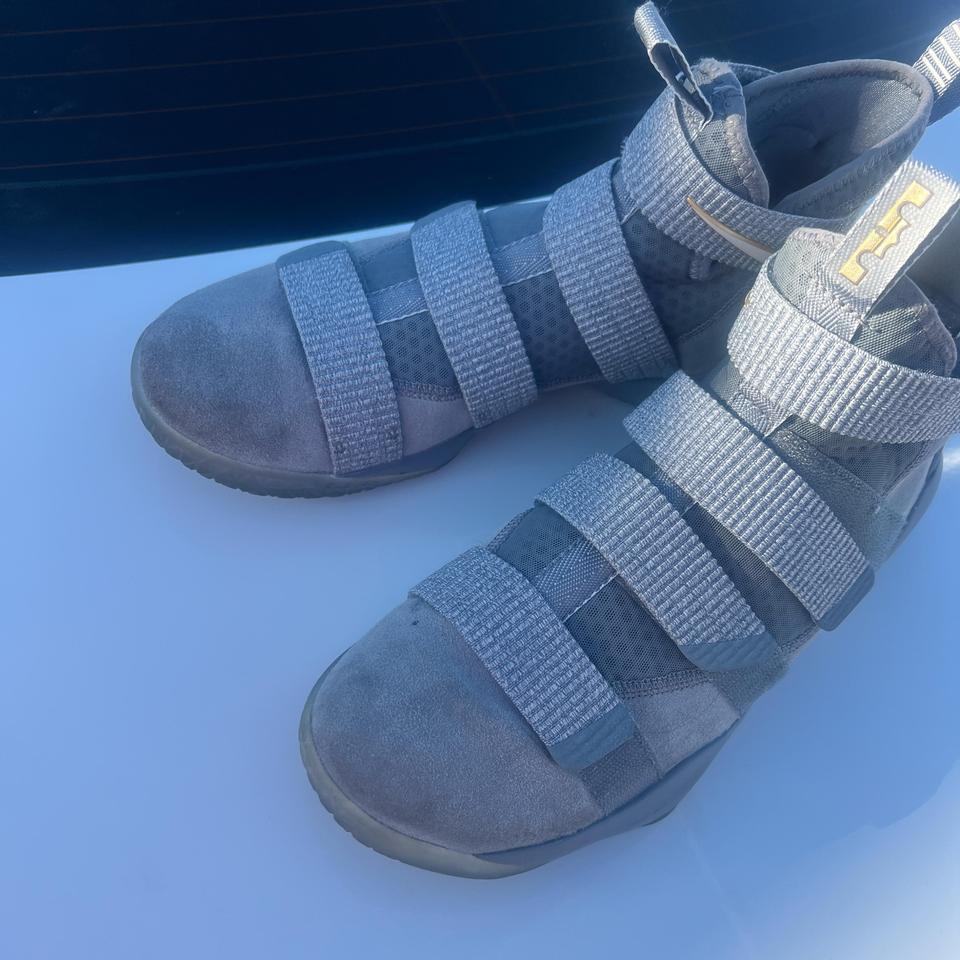 Nike Lebron Soldier 12 Grey 8563 3