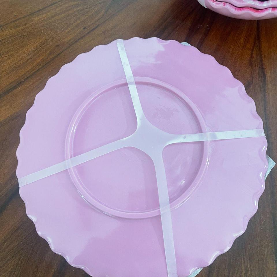 Paris Hilton Pink Rose Plates 13cd 5