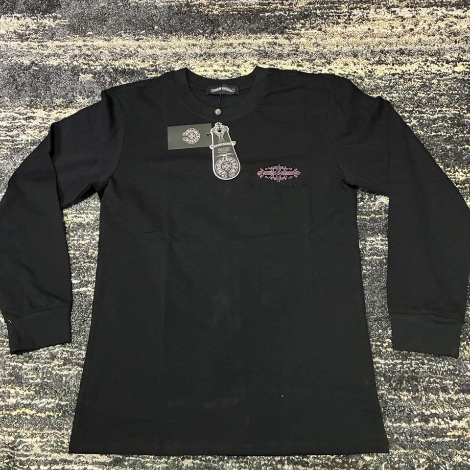 Chrome Heart Long Sleeve Rhinestone 9fd6 2