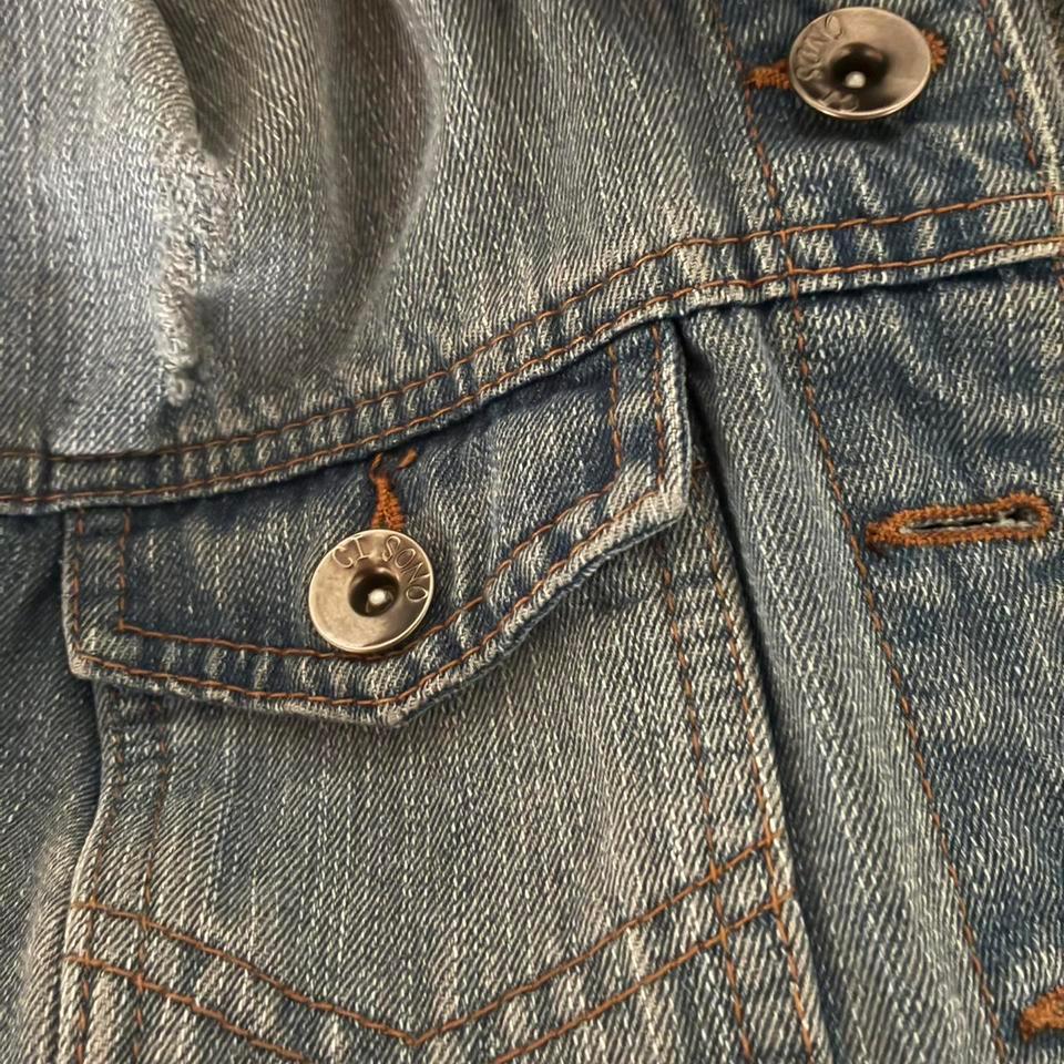 Cropped Jean Jacket With Grey 2c04 3