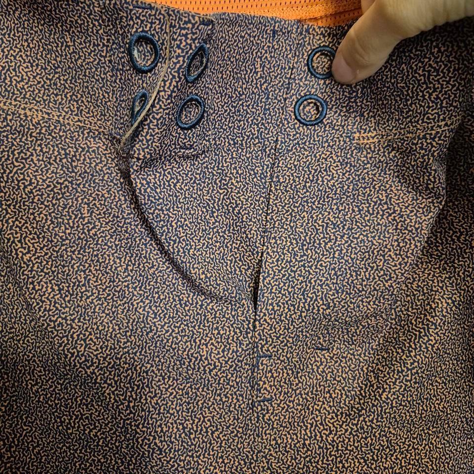 Stylish Mens Shorts In Orange E030 4