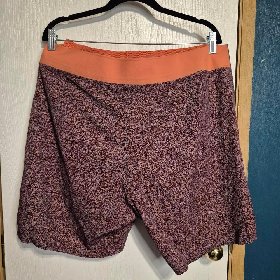 Stylish Mens Shorts In Orange E030 3