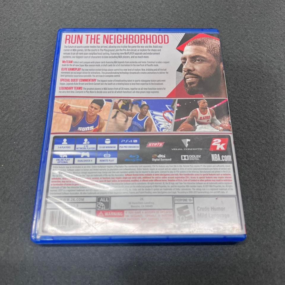 Nba 2k18 Ps4 Game Nba2k18 2