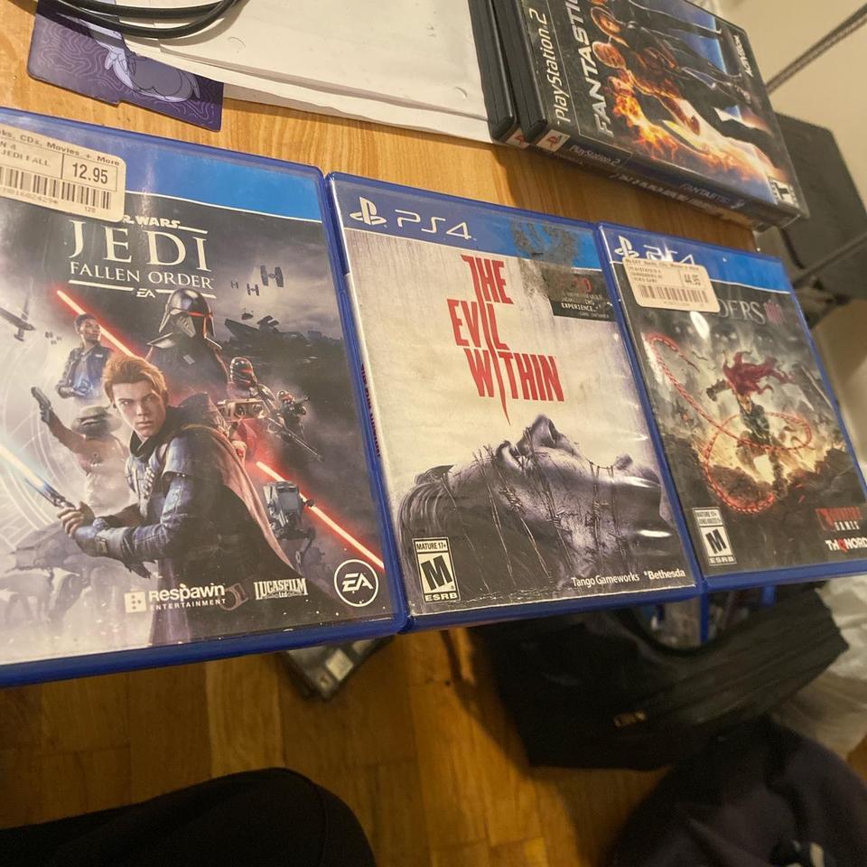 Lot Of 3 Ps4 Games
