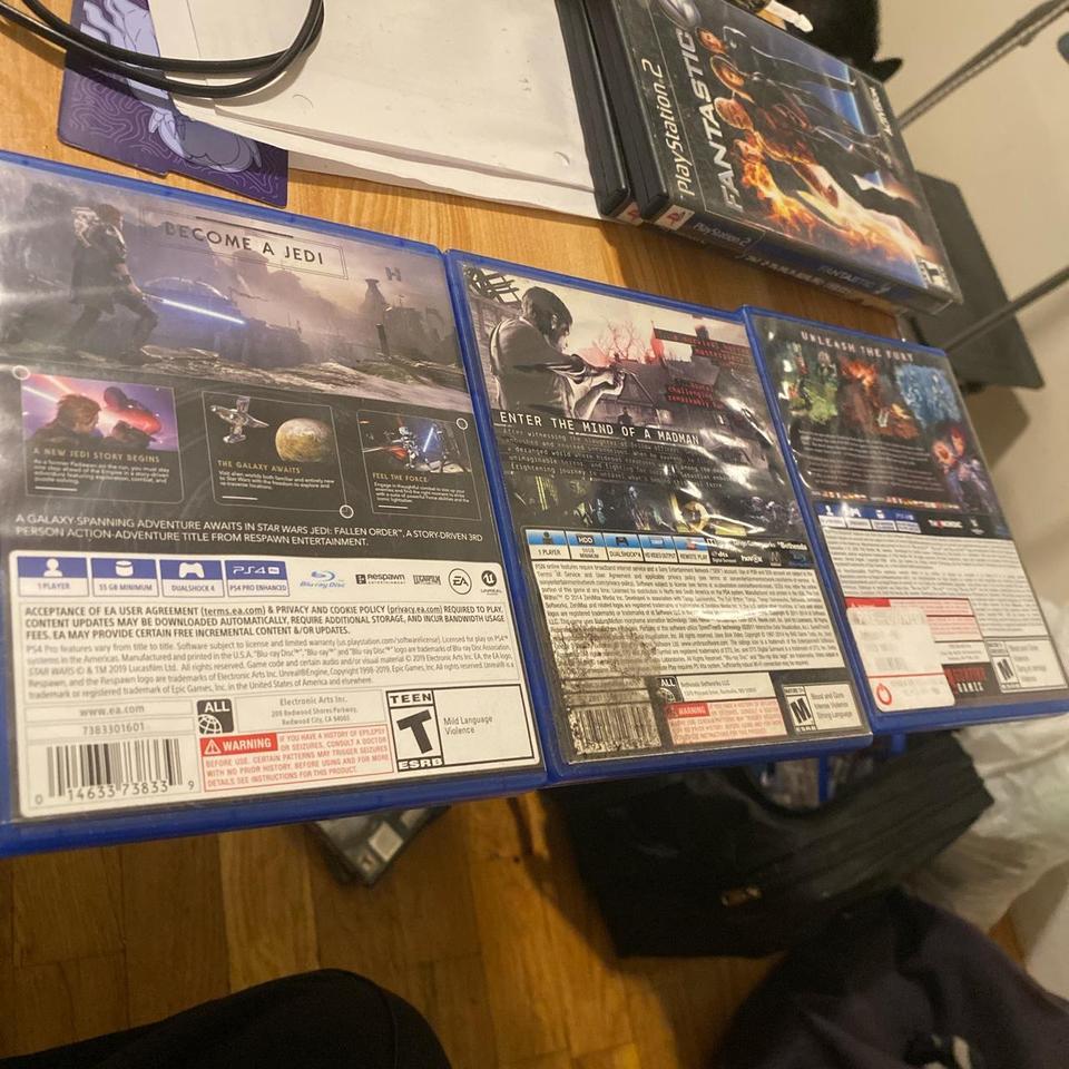 Lot Of 3 Ps4 Games 2