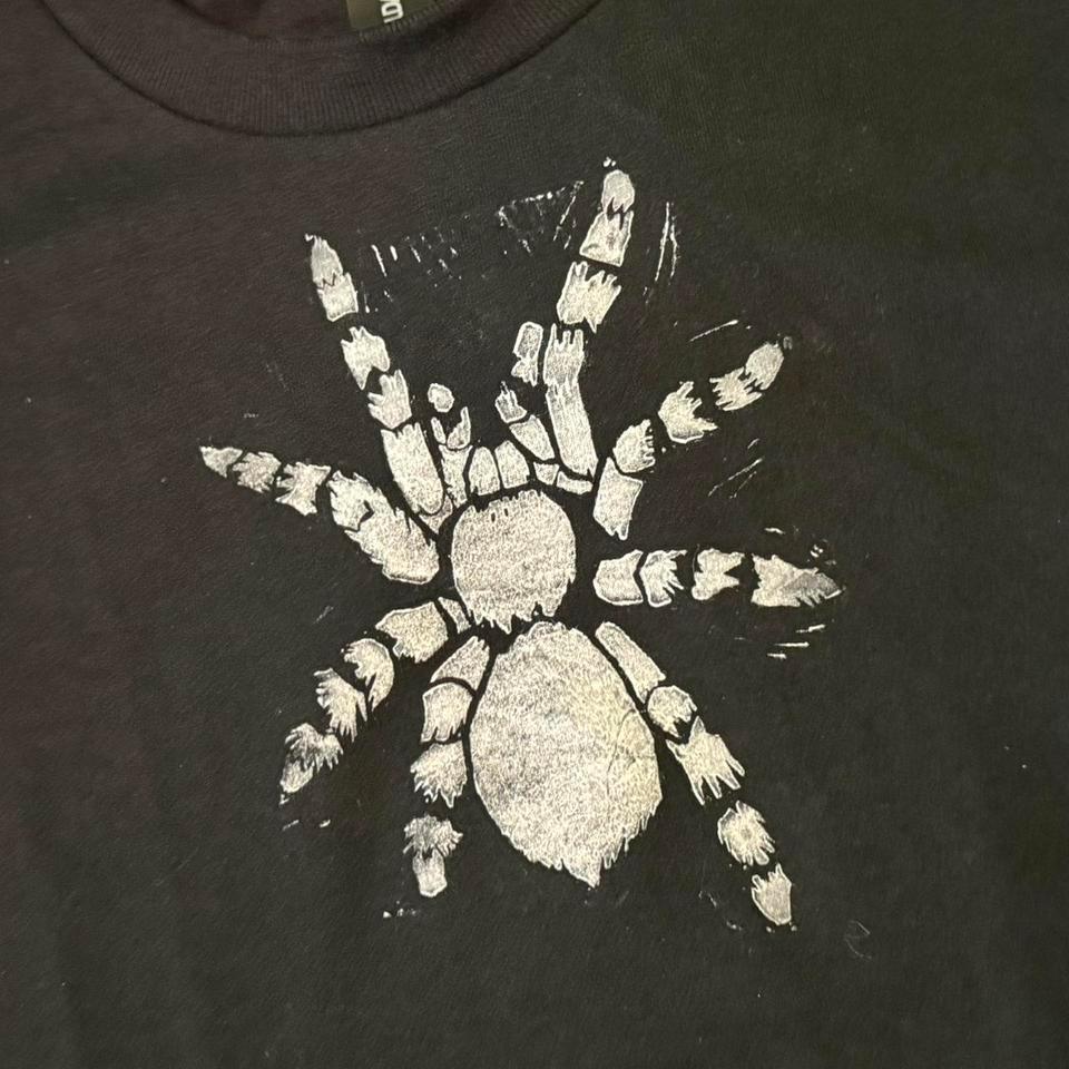 Hand Printed Linocut Tarantula On 2910 2