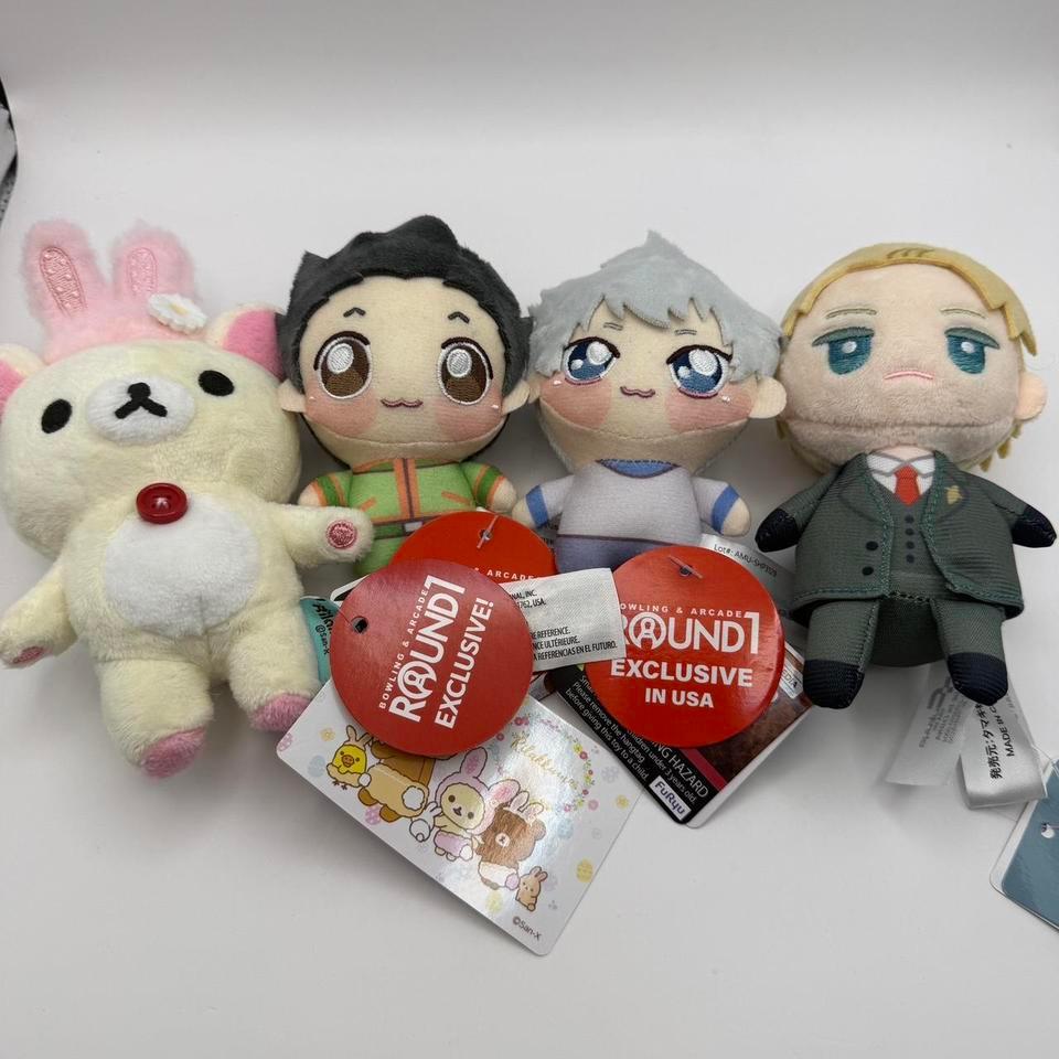 Assorted Plushies Bundle Including Anime C485