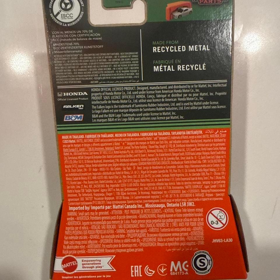 Matchbox Moving Parts 2004 Honda E26b 2