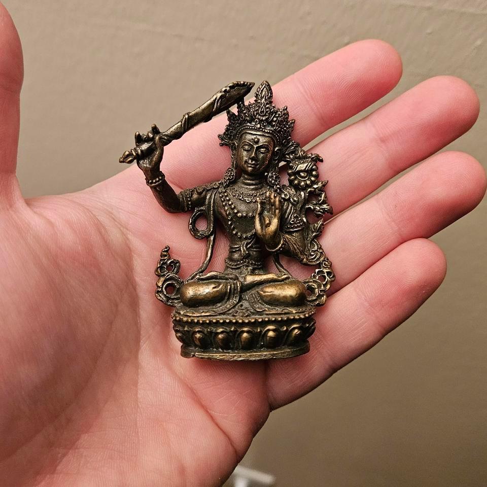 Tibetan Bronze Statue Of Vajravarahi 91eb