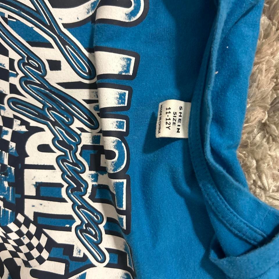 Size 11 12 Years Old Blue A218 2