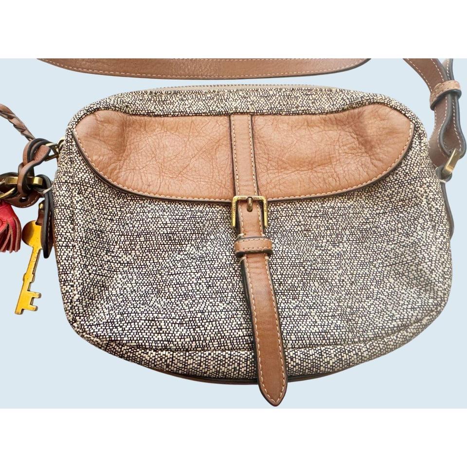 Fossil Kendall Leather Woven 2