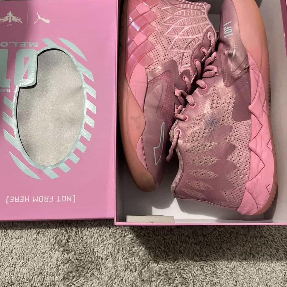 Pink Puma Melo Mentality Trainers C92b 2