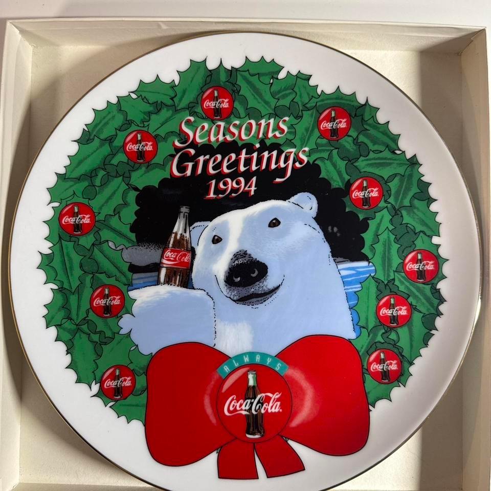 Vintage 1994 Coca Cola Seasons Greetings E597