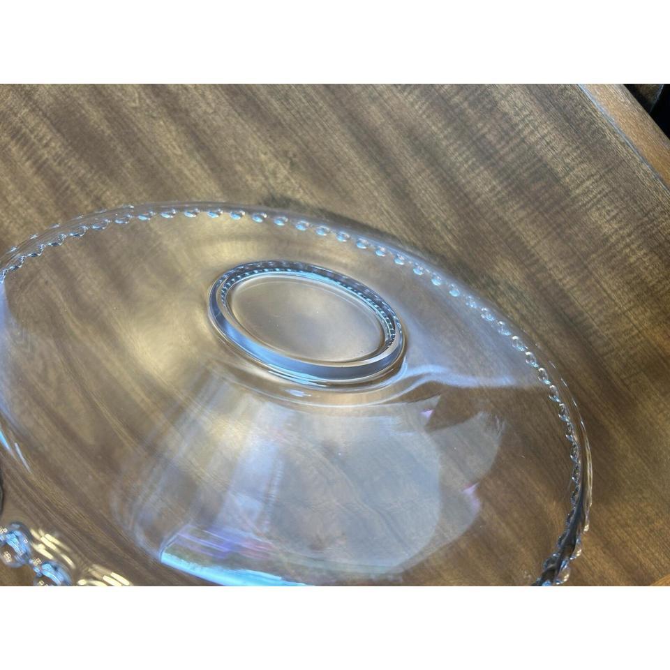 Imperial Glass Candlewick Clear Round 7