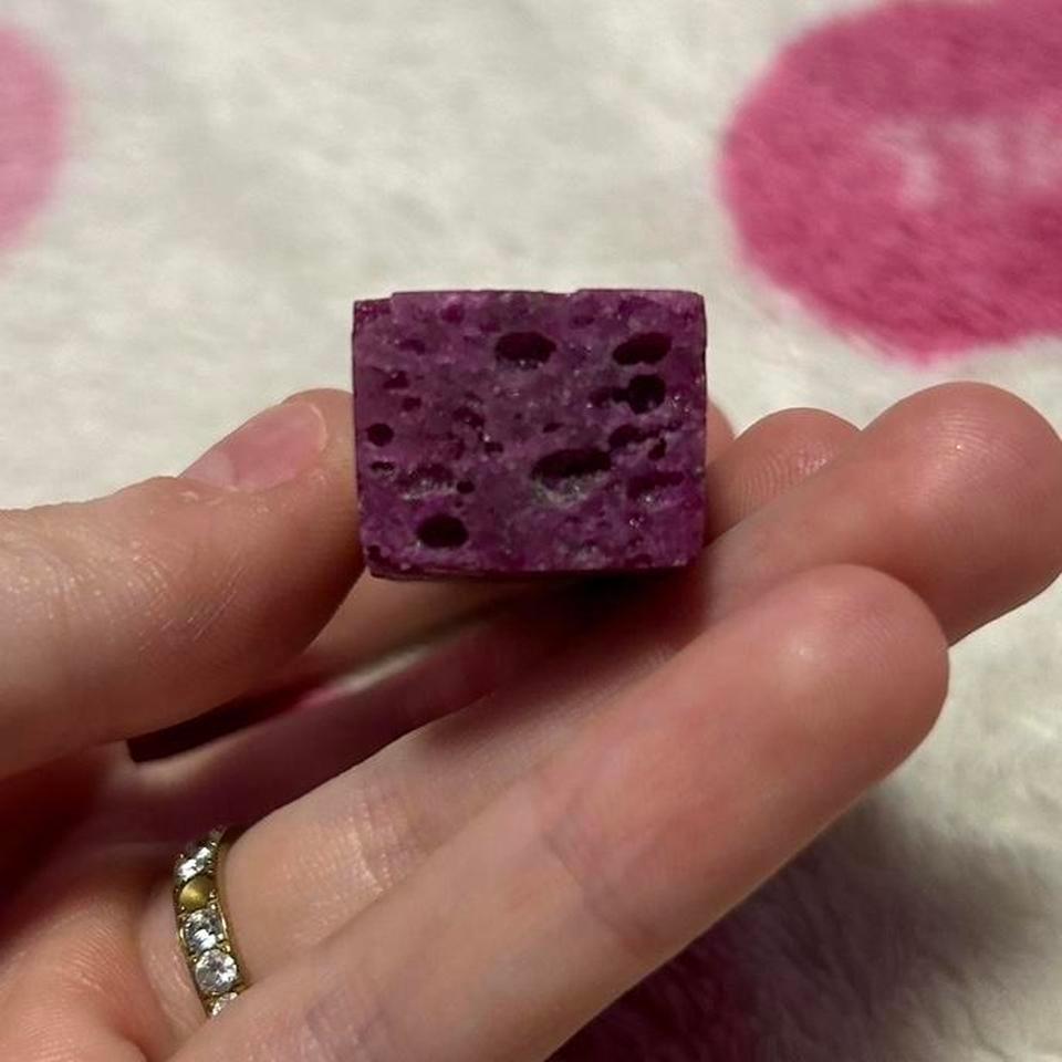 Purple Lava Stone Crystal Tower 3