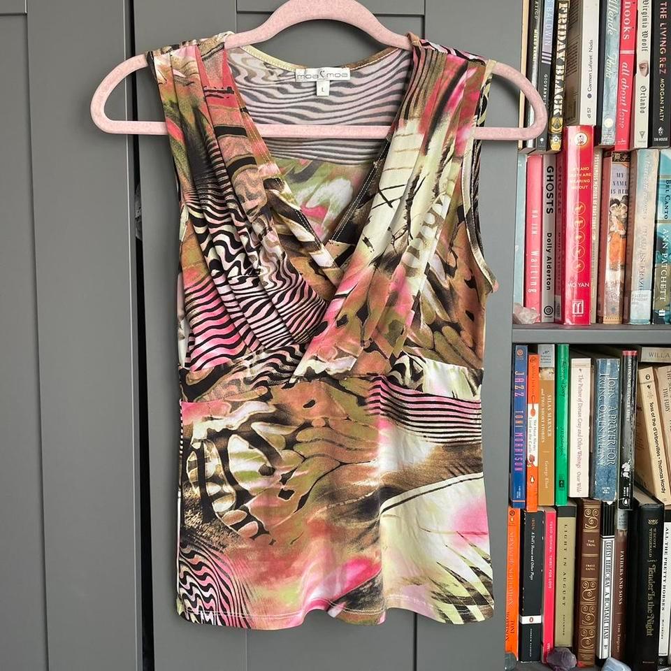 Y2k Abstract Geometric Tank Top 2160