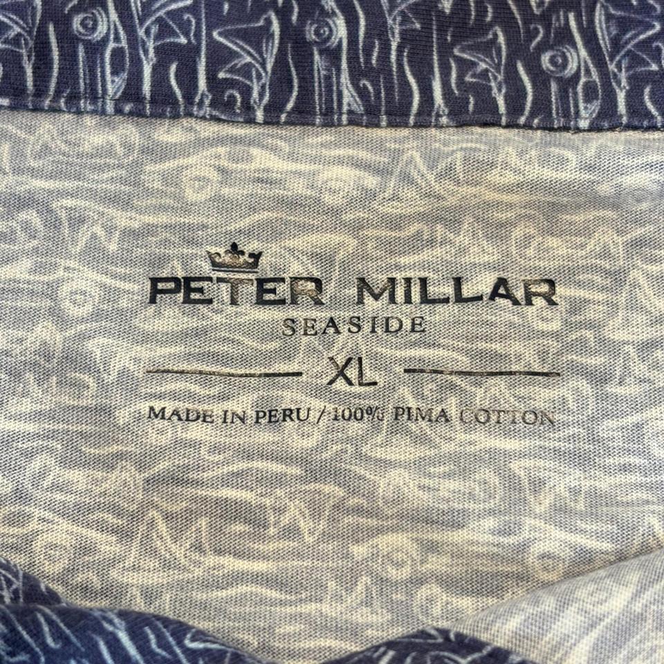 Peter Millar Polo Shirt Mens 1c99 2
